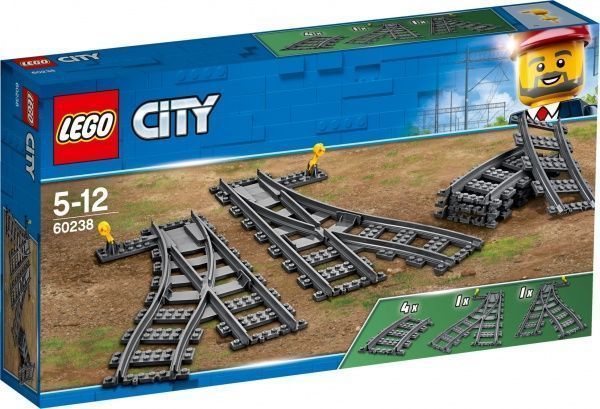 Конструктор LEGO City Стрелочный перевод 60238