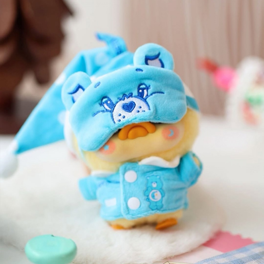Колекційна м'яка іграшка Pop Top з кільцем Upset Duck x Care Bears Будь веселкою різнокольоровий AP17183806800C