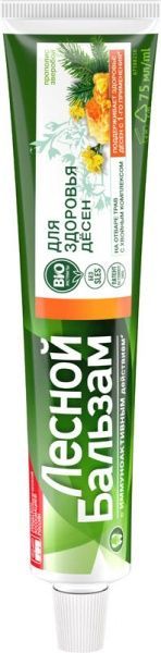 Зубная паста Лесной бальзам Интенсивная защита 75 мл