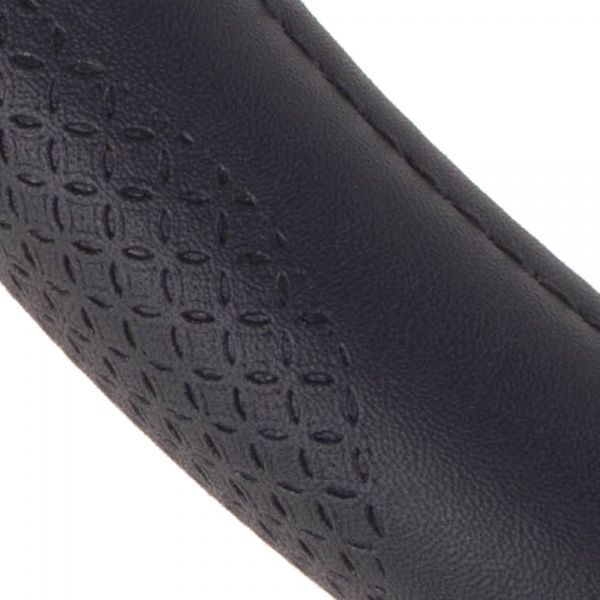 Чехол на руль Vitol VLOD-NPUC980 BK M белая основа черный