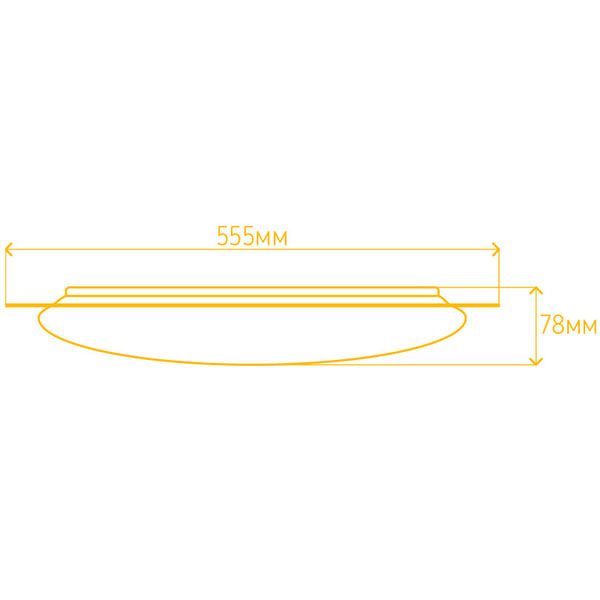 Светильник светодиодный LightMaster Siena Colore CE1100 RGB с пультом ДУ 60 Вт белый 3000-6500 К 