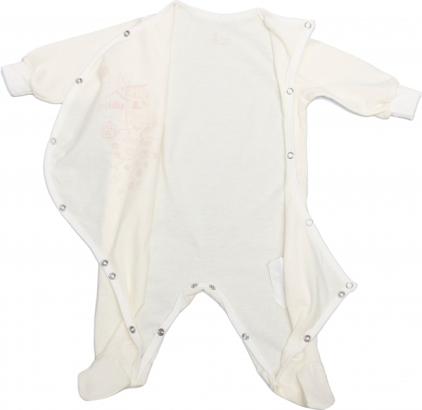 Комбинезон унисекс Модний Карапуз р.62 молочный 303-00021-4 