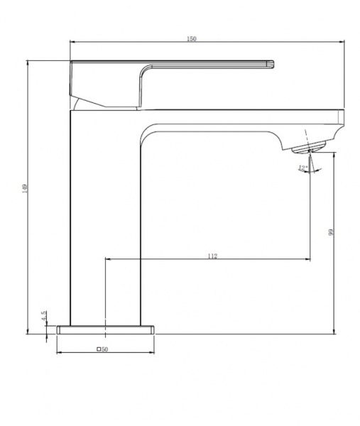 Смеситель для умывальника Mixxen Manhattan MXBZ0498BL