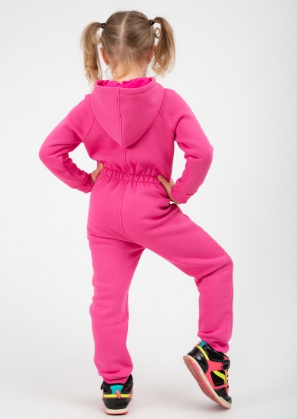 Комбинезон для девочки Roksana №0043/33010 р.104-110 малиновый 