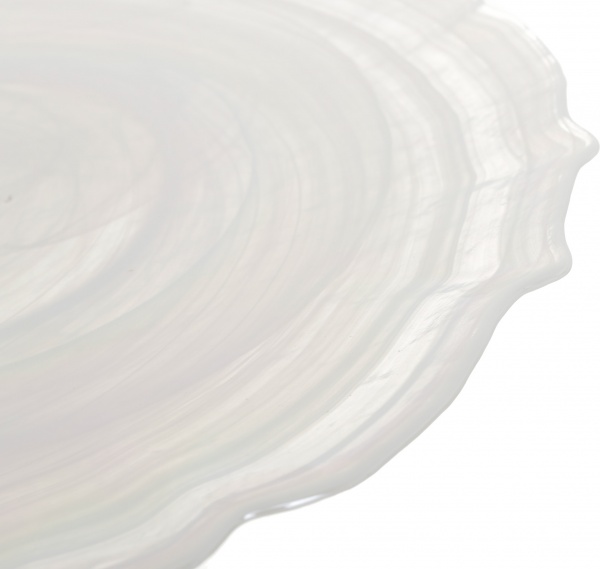 Блюдо глибоке Icequeen 32,5 см блискучий ірис Dekor Cam 