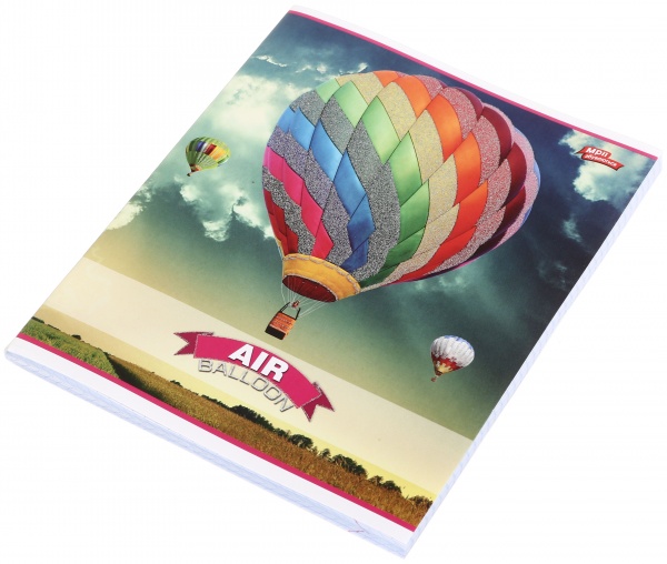 Зошит шкільний з глітером 96 аркушів у клітинку в асортименті Мрії збуваються