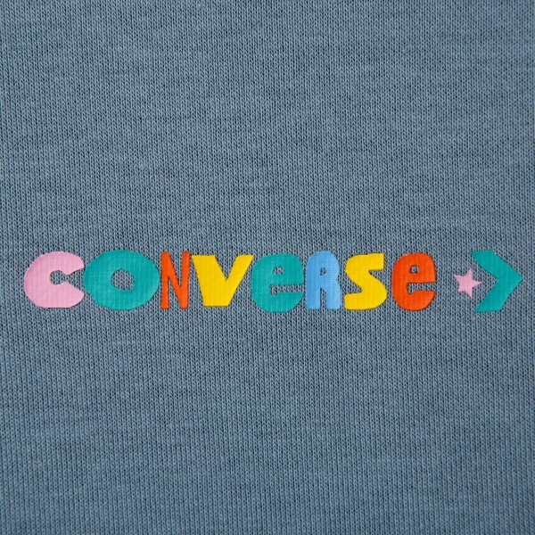 Джемпер Converse Much Love Graphic Hoodie 10023949-494 р. XL голубой