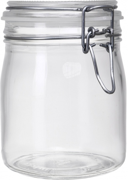 Банка для сыпучих с бугельной крышкой 0,75 л Borgonovo