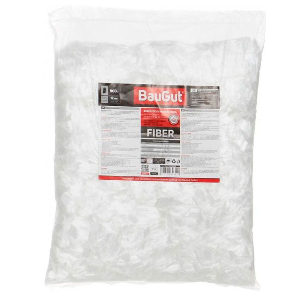 Фибра полипропиленовая BauGut 12 мм 0,9 кг