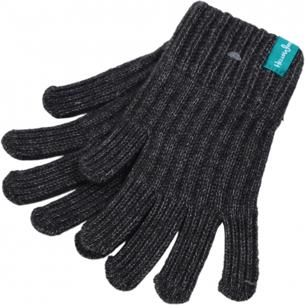 Рукавицы HW для мальчиков р.14-16 /темно-серый