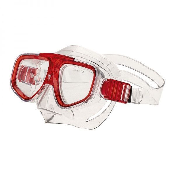 Маска для плавания Fashy MARLIN р.M8838 красный