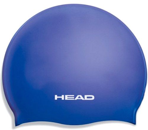 Шапочка для плавания Head Silicone Flat JR 455006.RY one size синий