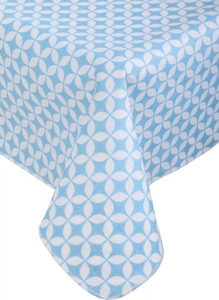 Скатертина Ginestra 120x160 см клен блакитний Gemitex 