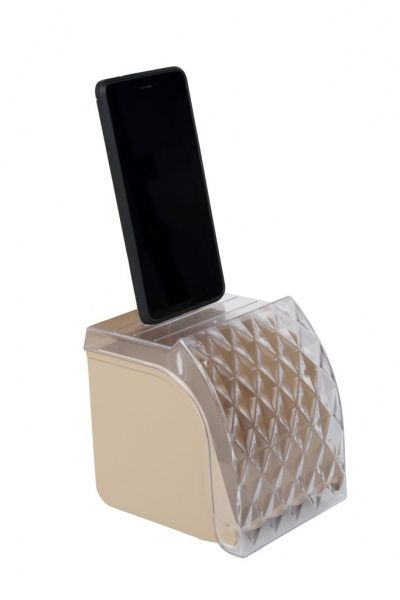 Держатель для туалетной бумаги VOLVER Crystal 10201BR