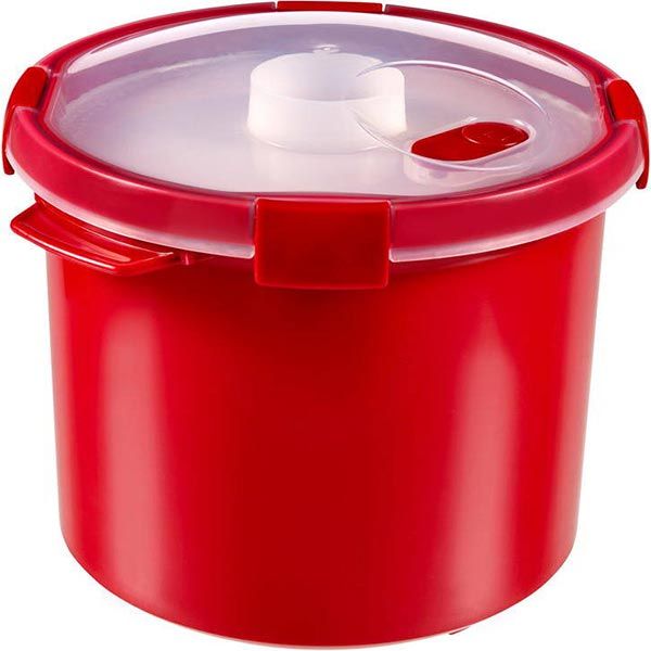 Контейнер із кришкою Microwave Multi-Function 3 л червоний Curver