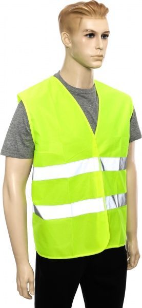 Жилет сигнальный Auto Assistance салатовый XXXL 