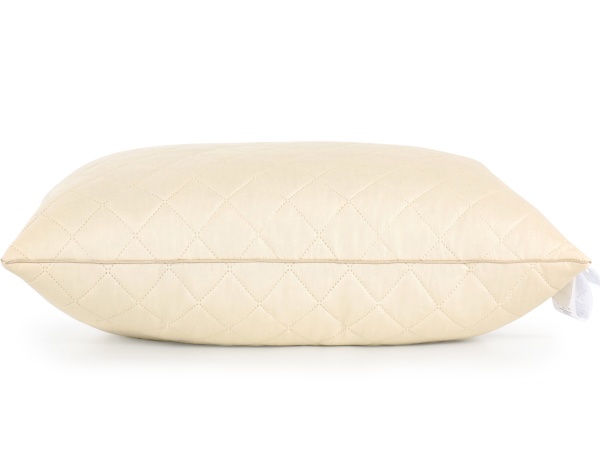 Подушка шелковая 1254 Carmela Silk Kapok средняя 70х70 см (2200001519091) MirSon 70x70 бежевый