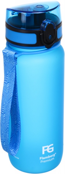 Бутылка для воды City 650 мл синий Flamberg