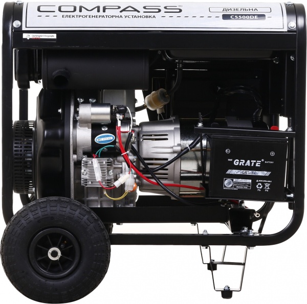 Електрогенераторна установка Compass 2,8 кВт / 3 кВт C5500DE дизель