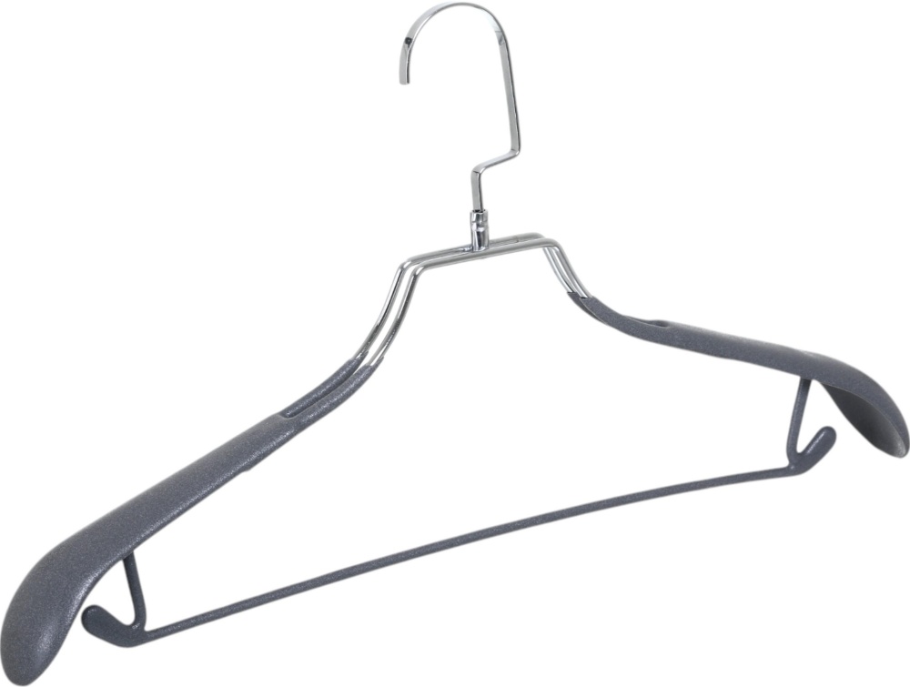 Плечики Vivendi с серым покрытием 44 см