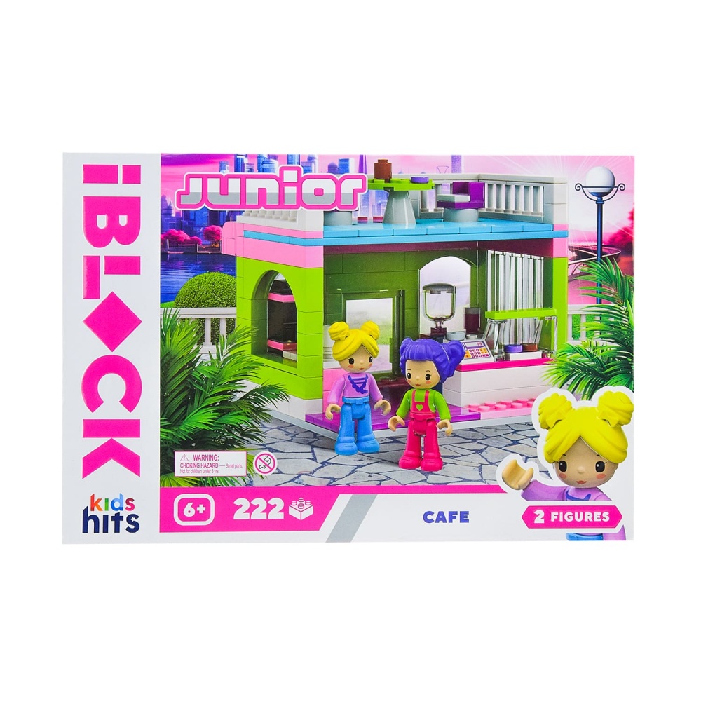 Конструктор Iblock Kids Hits JUNIOR 222 деталі KH08/003/4