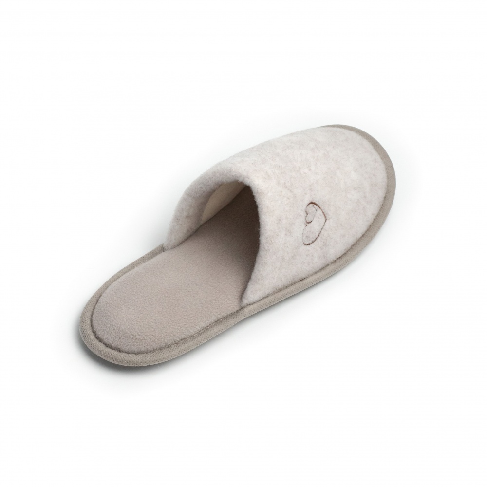 Тапки домашние Twins Lama с вышивкой 15908 р.38/39 серый