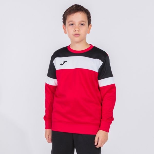 Джемпер Joma CREW IV SWEATSHIRT RED-BLACK 101575.601 р. L червоний