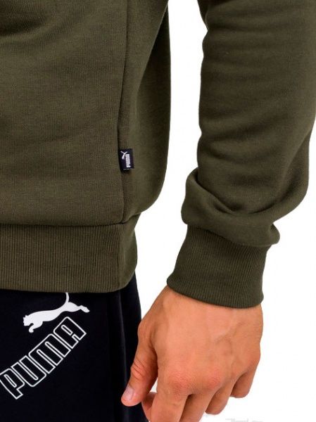 Джемпер Puma Essentials Fleece Sweat 85508215 р. L оливковый
