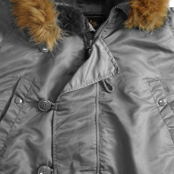 Куртка Alpha Industries N-3B Parka Gun Metal M 