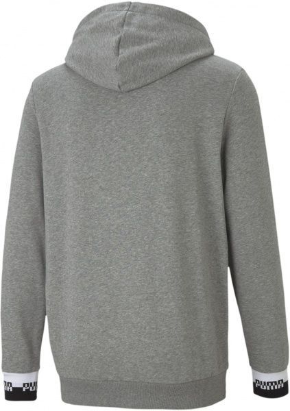 Джемпер Puma AMPLIFIED FZ Hoodie 58578503 р. L сірий