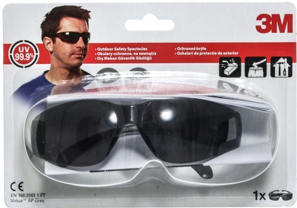 Очки защитные 3M Virtua AP Grey C1 2721