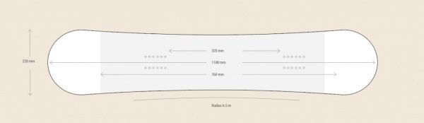 Сноуборд Firefly Explicit 110 см