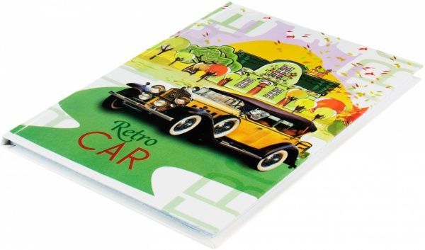 Блокнот А5 80 арк тверда обкладинка клітинка Аркуш