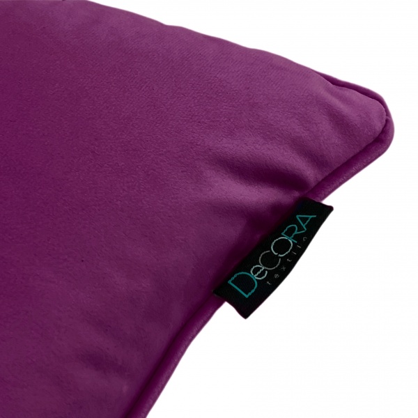 Подушка декоративная VELOUR 30x50 см бордовый Decora textile 