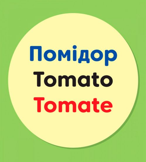 Книга «Словарик в картинках. Овощи и фрукты» 9789667491239