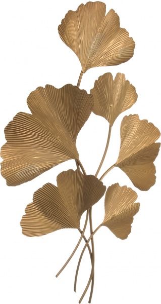 Декор настенный Klever 51x83 см золотистый 