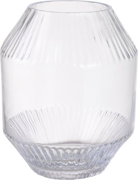 Ваза стеклянная прозрачная History 20х16 см Wrzesniak Glassworks