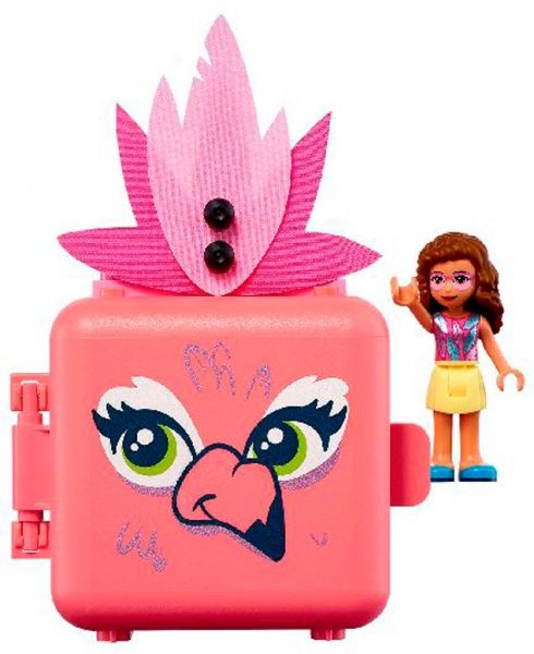 Конструктор LEGO Friends Куб-фламінго з Олівією 41662