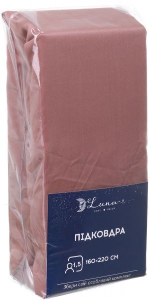 Пододеяльник Solid 160x220 см ореховый Luna 