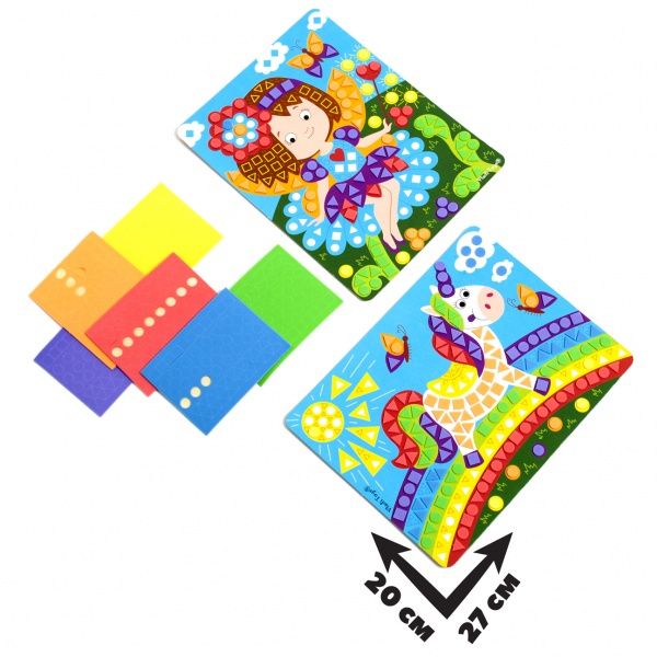 Набор для творчества Vladi Toys Мягкая мозаика Фея VT4511-03