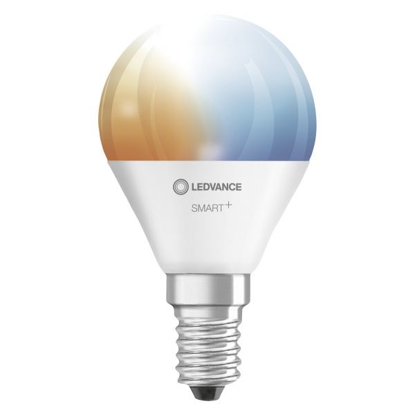 Лампа світлодіодна Ledvance SMART+ WiFi Mini bulb Tunable White 5 Вт P45 матова E14 220 В 2700-6500 К 