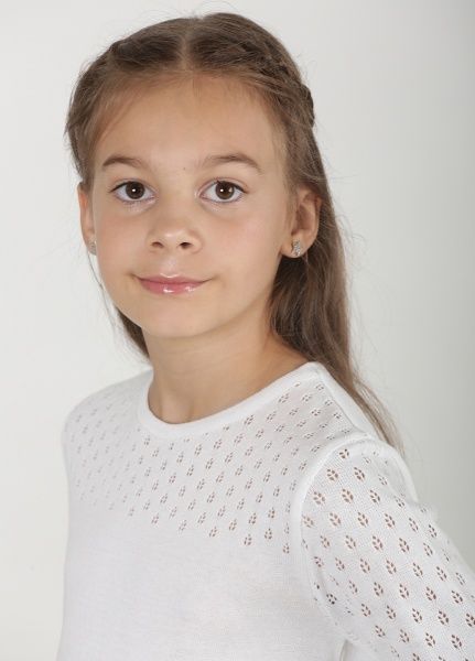 Джемпер для девочки Top Hat р.128 белый 20053 