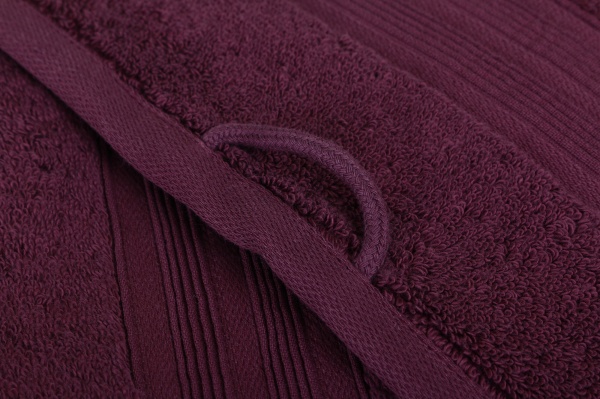Рушник 011 Plum 50x90 см сливовий ABC 