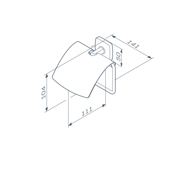 Держатель для туалетной бумаги AM.PM A90341422 Gem