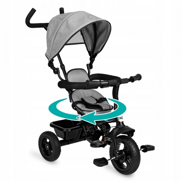 Велосипед-коляска Qkids Mila серый ROTR00006 