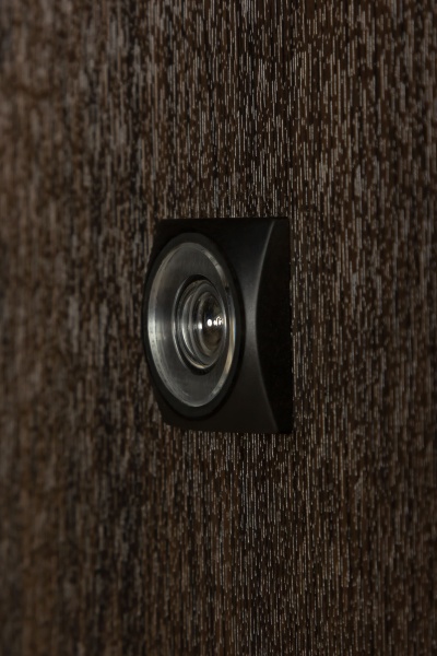 Двері вхідні Revolut Doors В-82 (квадро) Гладка/191 венге темний / дуб полярний 2050x850 мм ліві