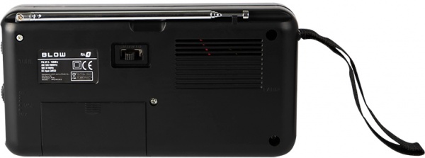 Портативний радіоприймач BLOW 53069 RA4 AM/FM Black