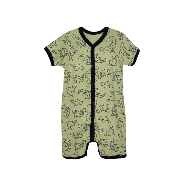 Песочник для мальчика Blanka Акулы р.80 зеленый 12635 