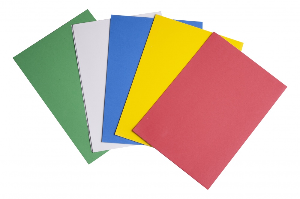 Набір із фоамірану ZiBi А4 5 кольорів 2 мм ZB.1844