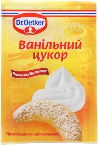 Ванільний цукор 8 г Dr. Oetker (5941132002140) 